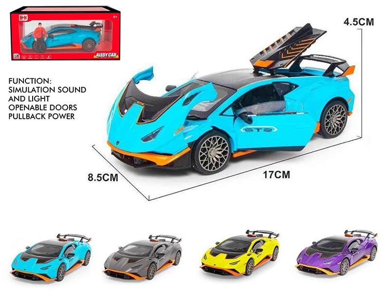 1:32 Lamborghini Hurricane Alloy Car