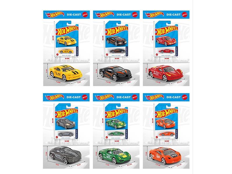 1:64 Mixed Set Of 6 Small Sports Cars (Set 11)