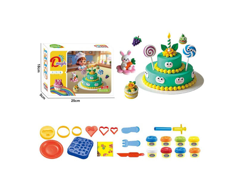 Delicious Cake Clay Set