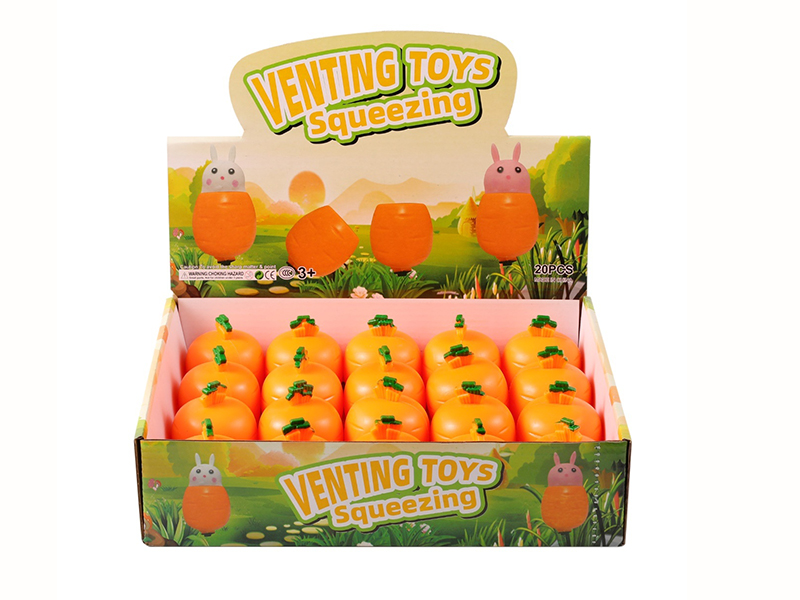 Venting Toys Squeeezing Radish Rabbit