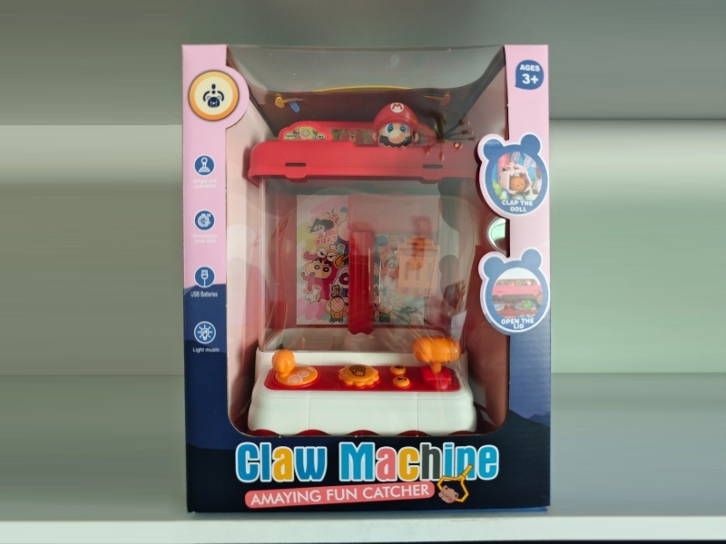 Super Mario Sound And Light Claw Machine