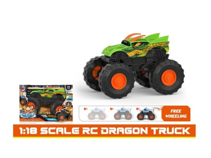 1:18 Fire Wheel Dragon Inertial Car