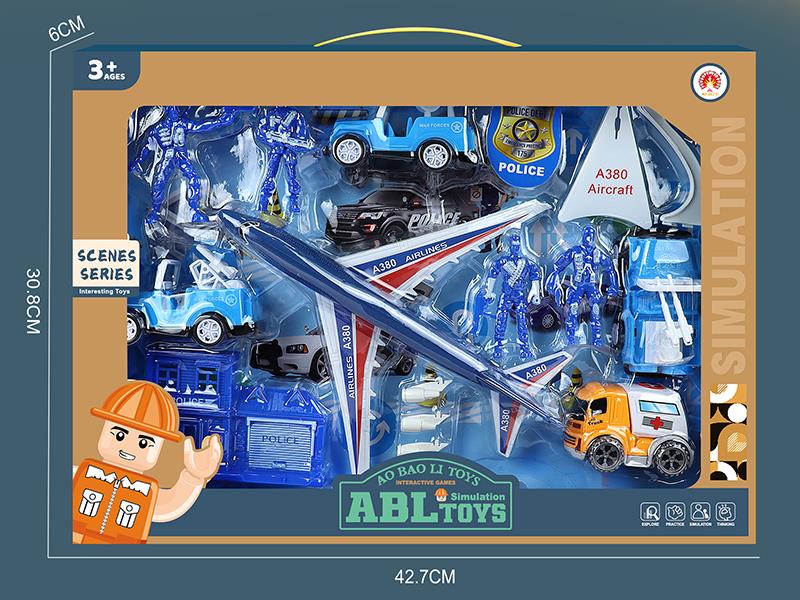 Oberson Boomerang Police Set