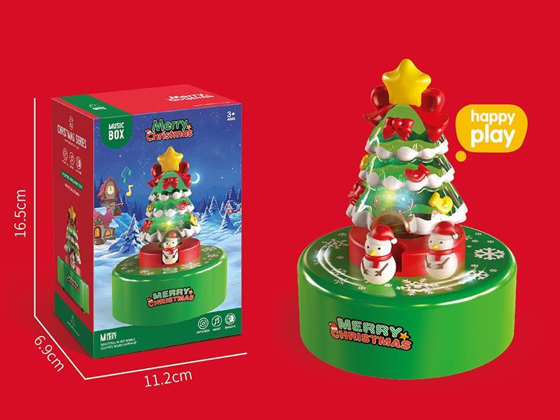 Christmas Tree Music Box (With Lights)
