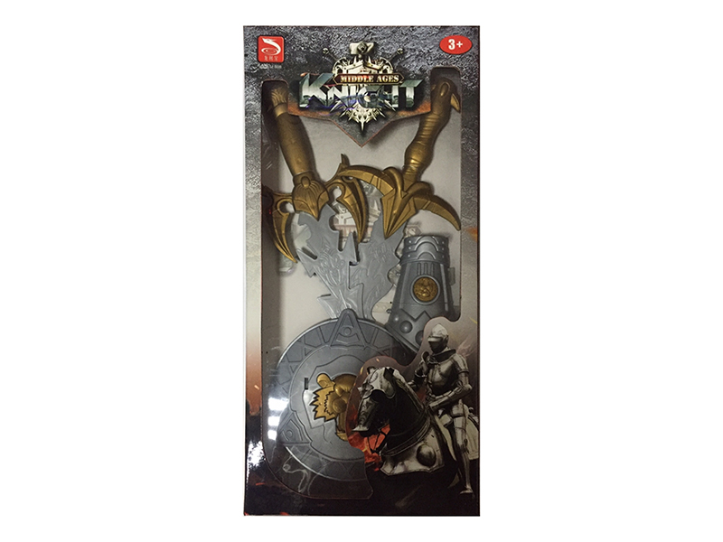 Solid Color Sword + Hand Armor + Shield