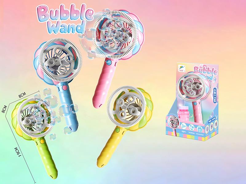Electric Lollipop Bubble Machine