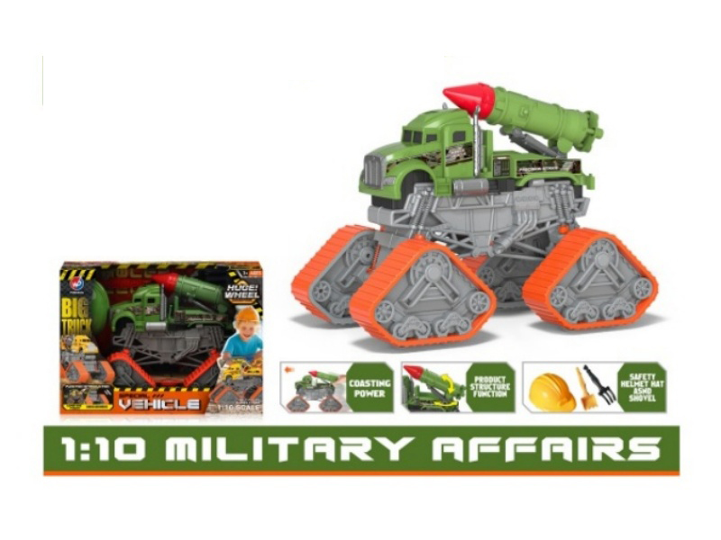 1:10 Spring-Covered Engineering Missile Vehicle