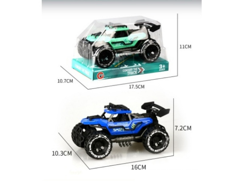 Inertial Two-Seater Skeleton Off-Road Vehicle
