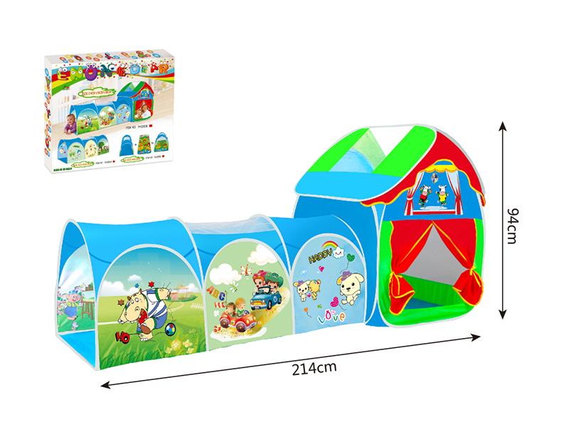 Children's 2 In 1 Play Tent