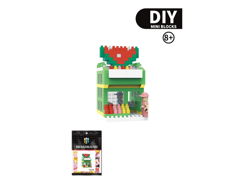 Street View Series - Fruit Store 268PCS Of Building Blocks