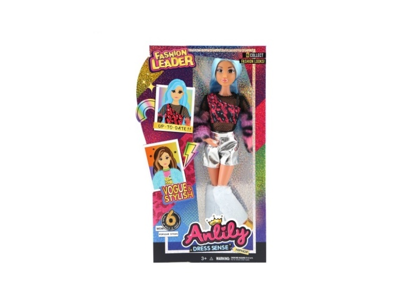 11.5-Inch Solid Doll (Brown Skin Color)