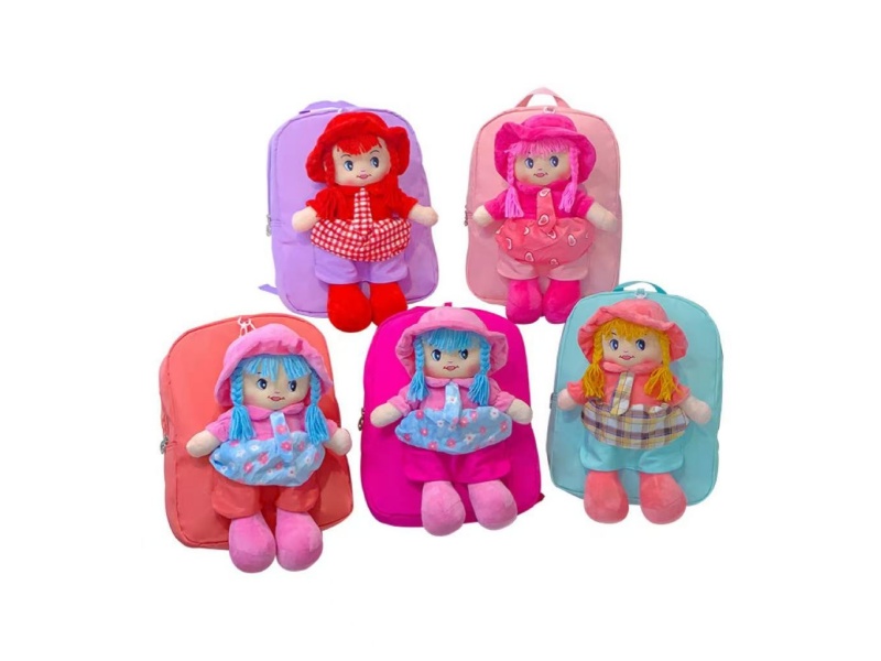 Children's Backpack With Doll