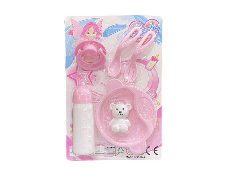 Doll Accessories Toys Feeding Set