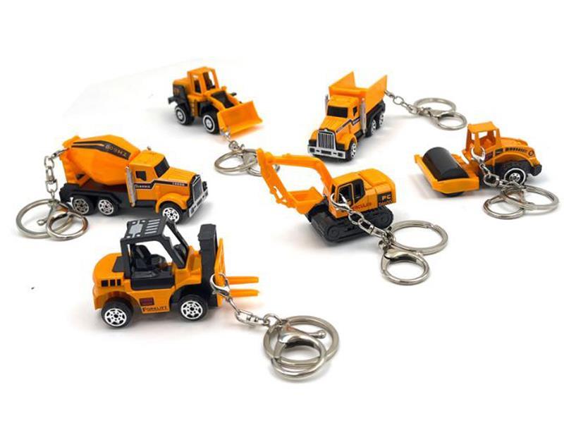 1:64 Slide Alloy Engineering Vehicle