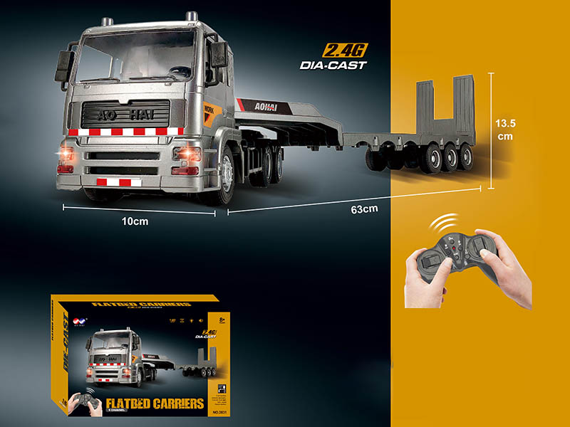 2.4G Remote Control Alloy Flatbed Carries