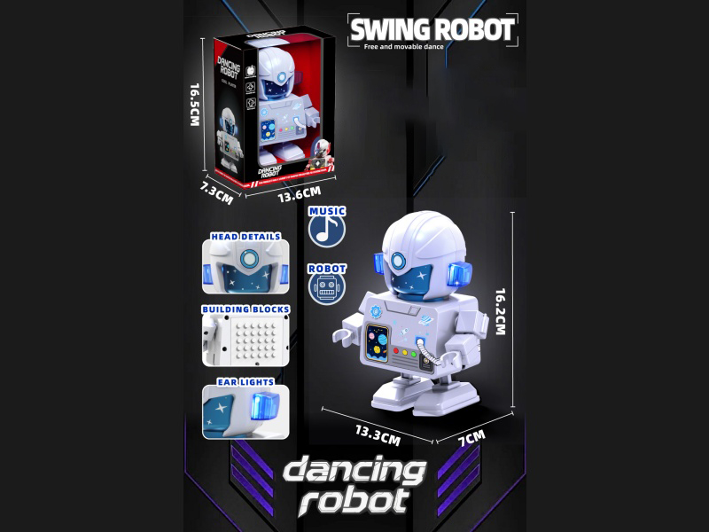 Electric Dancing And Swinging Robot (Astronaut)
