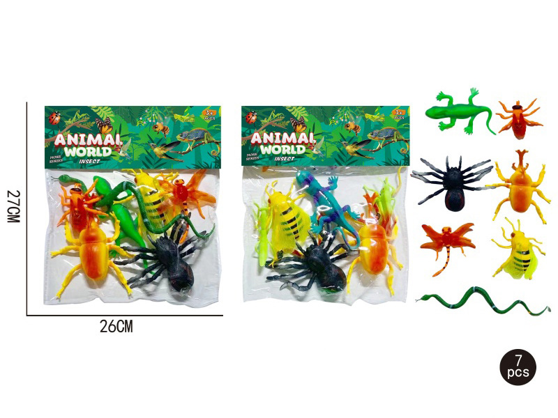 Insect Combination: 7 Pcs