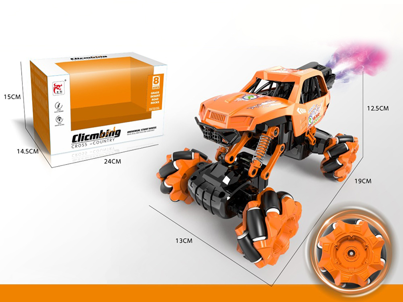 6-Channel Remote Control Stunt Spray Climbing Off-Road Vehicle(Not Included Batteries)