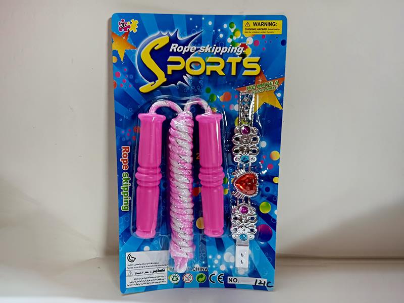 Rope Skipping + Electroplating Bracelet