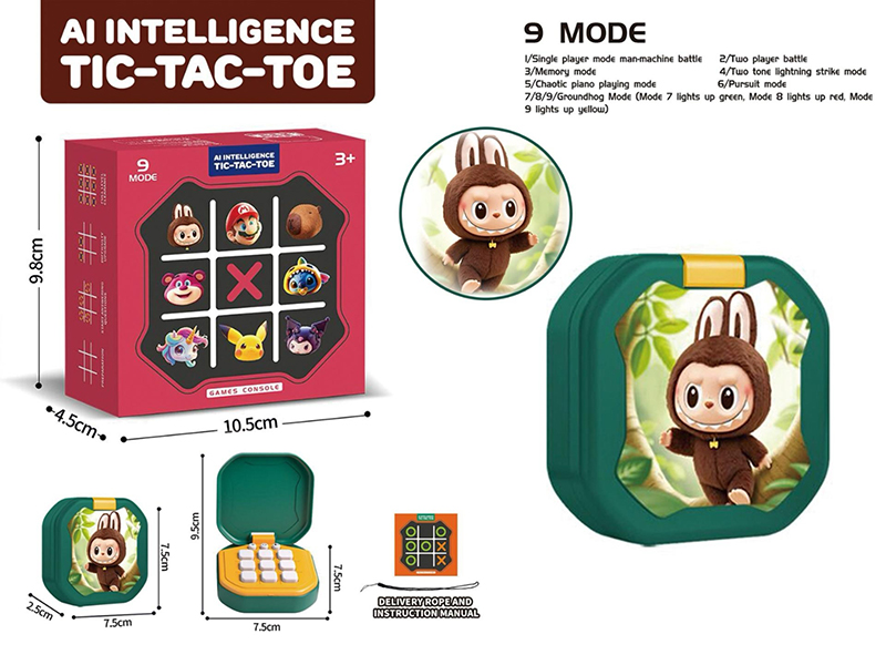 Labubu Tic-Tac-Toe Game Machine