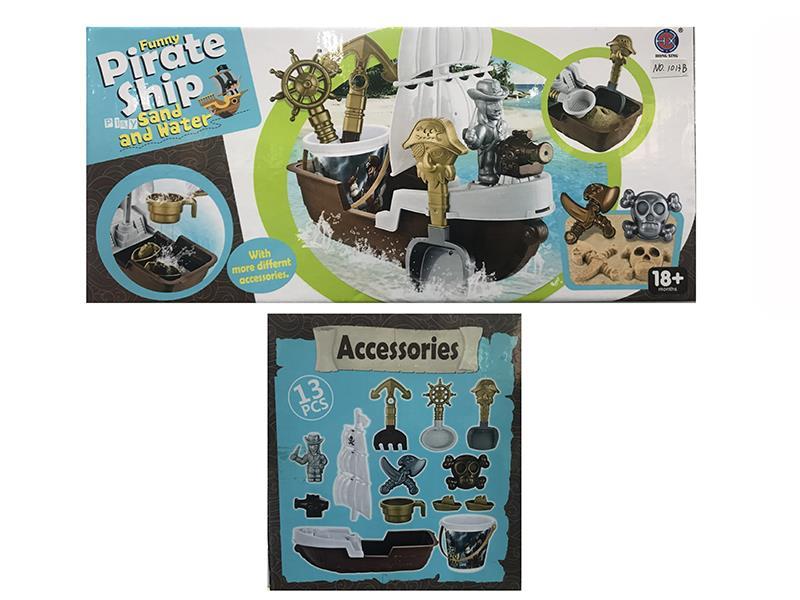 Beach Pirate Boat Combination
