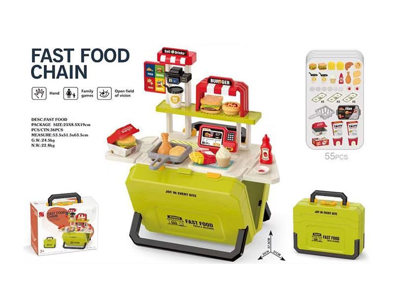 Fast Food Storage Suitcase
