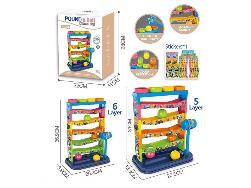 Five Layer Slide Rolling Ball
