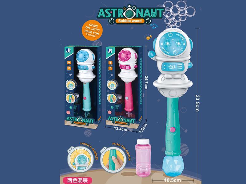 B/O Astronaut Bubble Stick With Light And Music