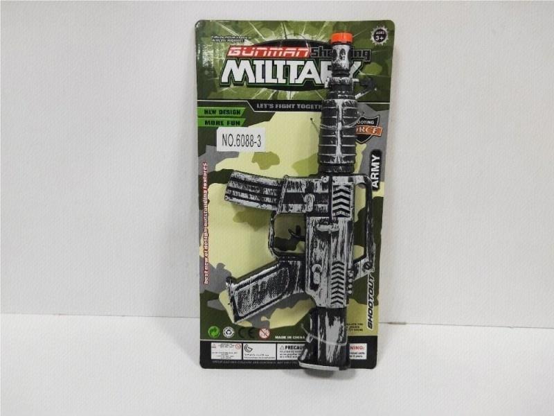 Bronze Silver Flint Gun