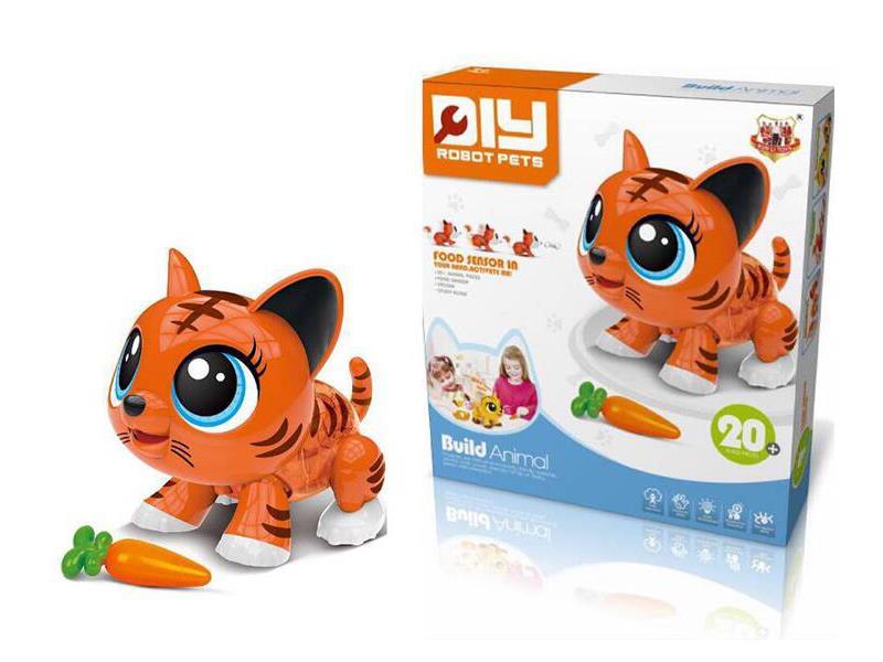 Assembly Induction Cute Pet - Tiger