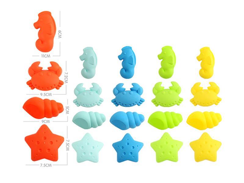 Soft Rubber Seabed Sand Film