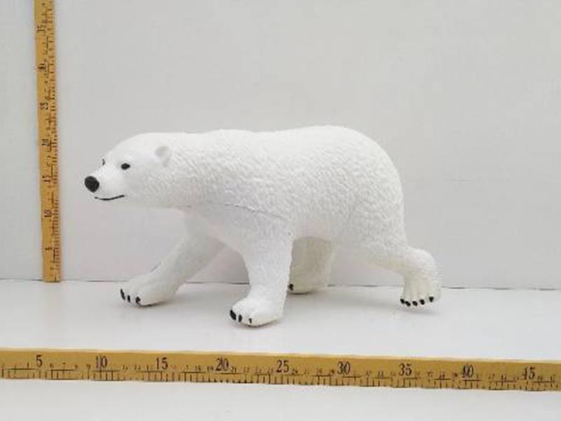 Small Size White Bear(IC Sound,Included Battery )
