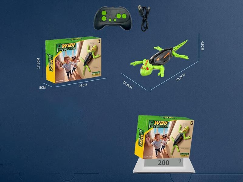 Remote-Controlled Wall-Climbing Chameleon (With Power Included)