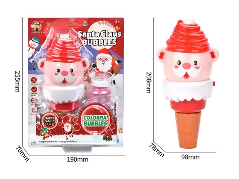 Santa Claus Bubble Machine