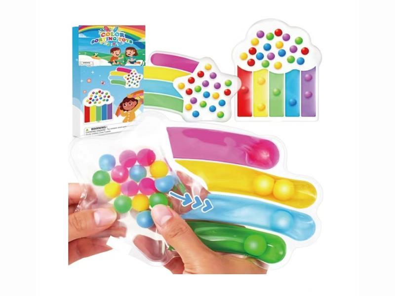 Cloud Color Separation Decompression Water Bag