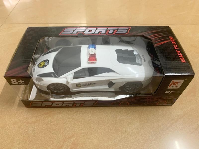 1:16 4-Channel Remote Control Police Car(Not Included Batteries)