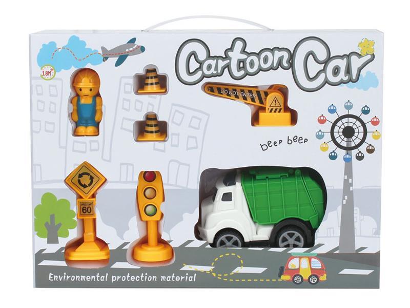 Friction Cartoon Set