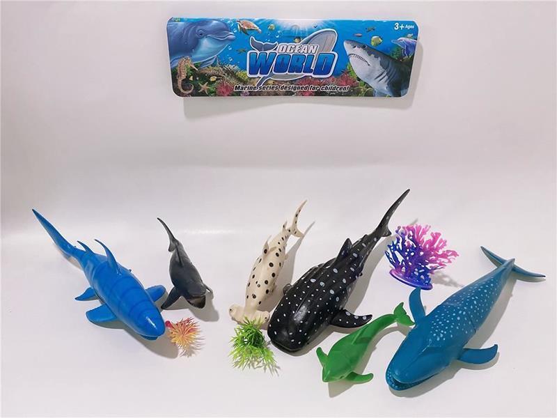 6 Sea Animals Set
