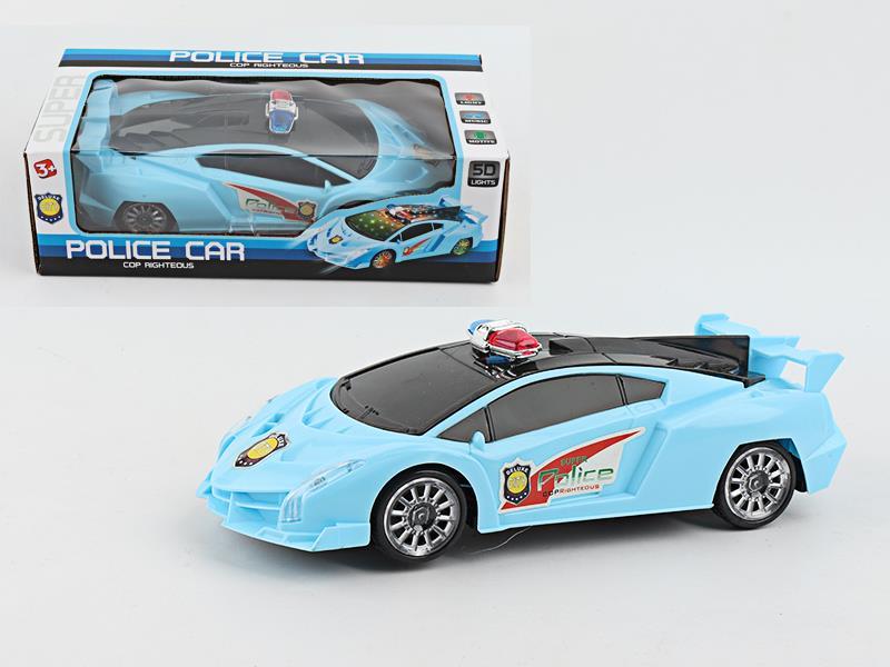 5D B/O Lamborghini Police Sports Car With Lights And Music