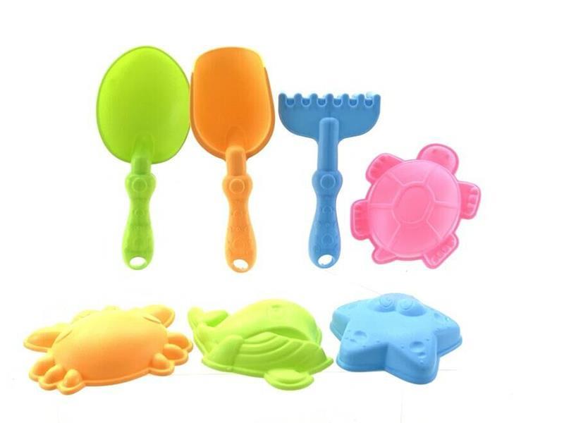 Soft Plastic Beach Tool Set 7pcs
