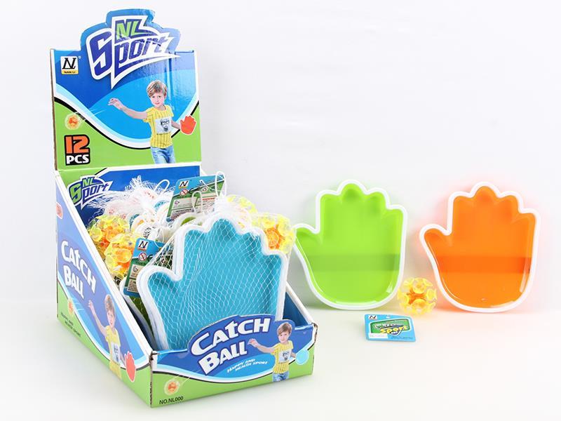 Handshape Sucker Ball Racket