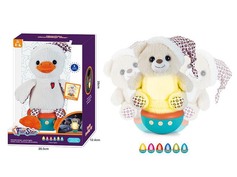 Tumbler Bear/Duck Soothing Toy