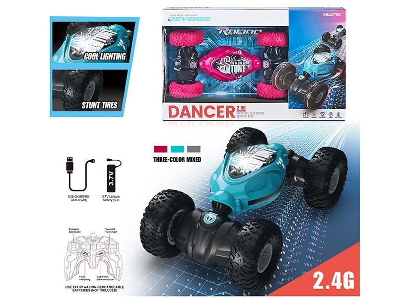 2.4G 1:16 Remote Control Stunt Car With Light