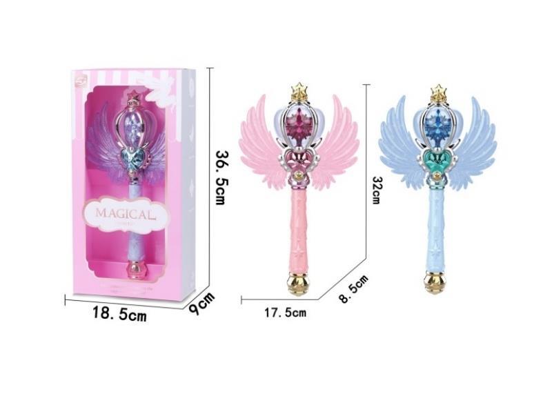 Electric Music Sound And Light Ice And Snow Magic Wand (2-Color Mixed Set)