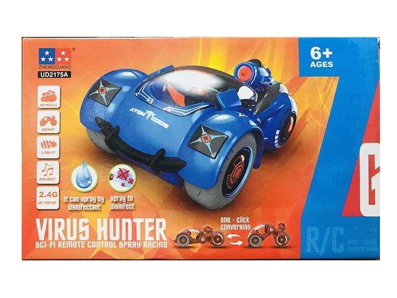 1:14 Remote Control Three Wheel Stunt Car