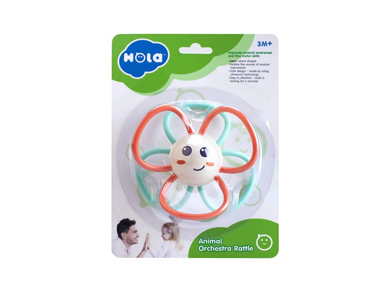 Baby Rattle - Sunflower