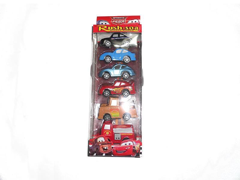Pull Back Car(6 Items Mixed)