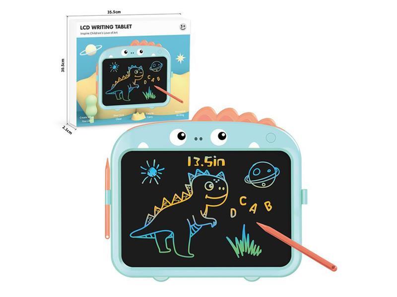 13.5-Inch Cartoon Dinosaur Color Drawing Board