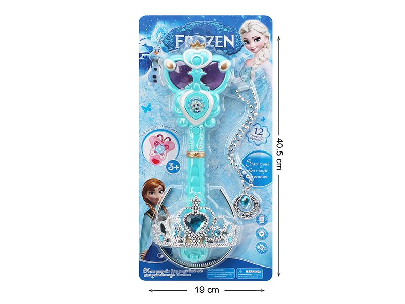 Projection Magic Wand + Crown Necklace