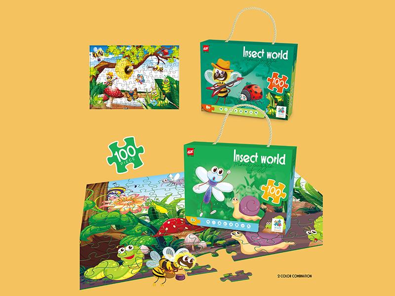Insect World Puzzle 100pcs